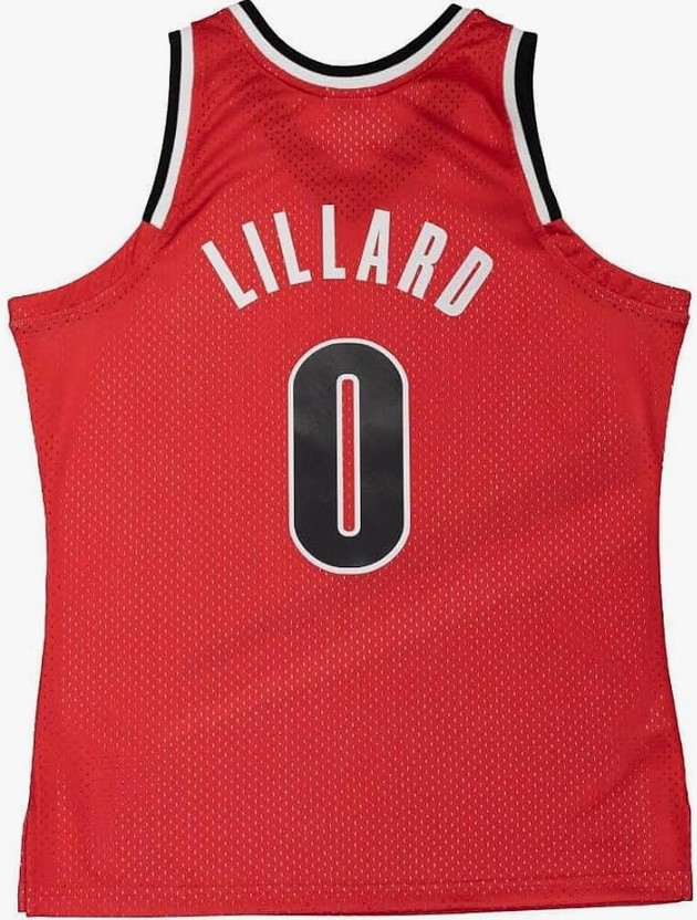 Alternate Trail Blazers Jersey 2012 Damian Lillard by Mitchell & Ness